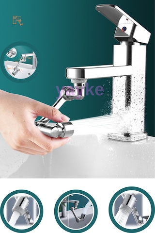 Yayke Robotik Kol Musluk Başlığı - Musluk Uzatma Aparatı Ucu