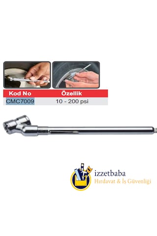 Cmc Lastik Hava Basınç Ölçüm Aleti Cmc7009