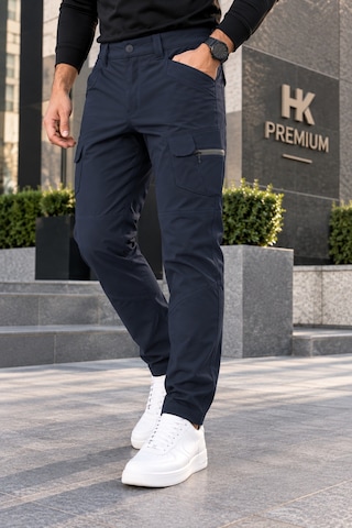 Hk Premium Erkek Haki Softshell Su Geçirmez Taktik Kargo Pantolon Moto Kurye & Outdoor Lacivert