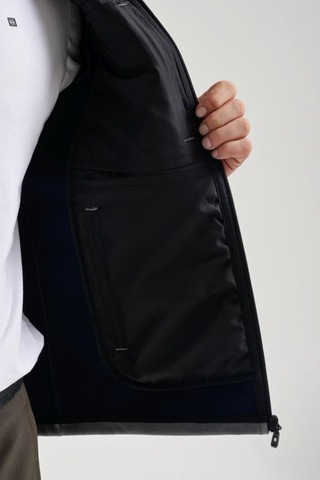 Exuma 2311137 Erkek Antrasit Şişme Mont 001