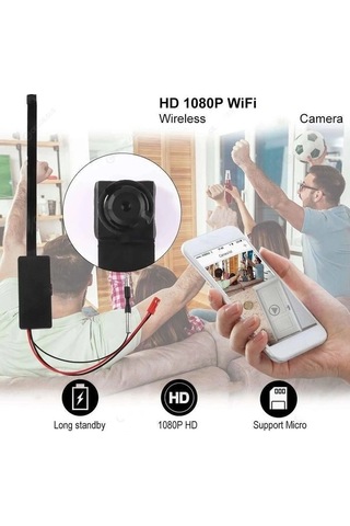 1080p Ip Modül Full Hd Wifi Kamera Güvenlik Bakıcı Kamerası Najmaddin