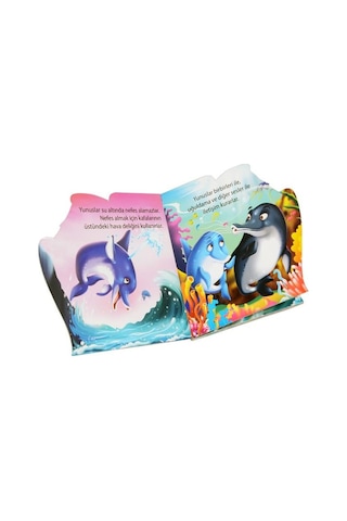 +2 Yaş Ben Kimim? Su Hayvanları Kitap Seti Parıltı Yayınları