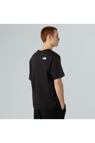 The North Face Unisex Icon Mountain Relaxed Tişört Nf0a8eu7jk31 Siyah