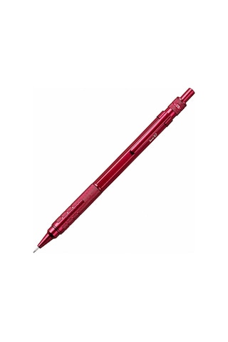 Serve Axium Mekanik Kurşun Kalem 0.7 Mm Alüminyum Gövde - Metalik Bordo Çok Renkli