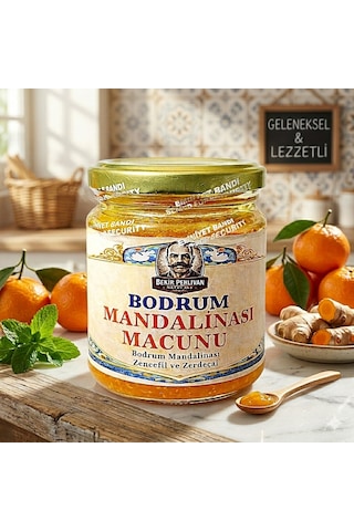 Bekir Pehlivan Naturals Bodrum Mandalinası Macunu 240 G