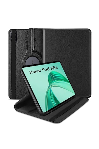 Honor Pad X8a 11 İnç Uyumlu Tablet Kılıf 360 Standlı Kapaklı Zırh