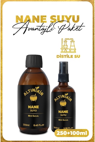%100 Doğal Nane Suyu Toniği 250+100ml