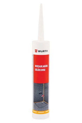 Würth Duşakabin Silikonu  Beyaz 310 ML