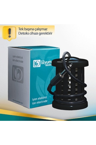 Lilyum İyon Elektrot Array Ayak Cihazı Siyah