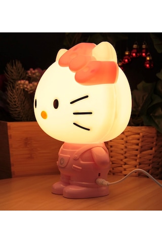 Hello Kitty Gece Lambası Ve Masa Lambası
