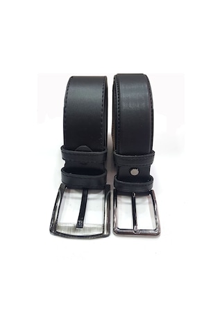 Mentor Regalo Erkek Kemer Siyah Spor Ve Siyah Klasik 68021