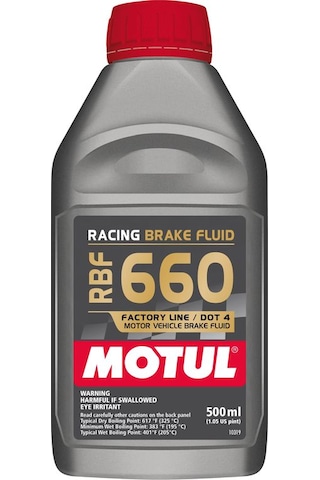 Motul Rbf 660 Racing Brake Fluid Dot4 500ml