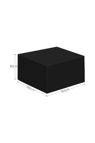 Gardener Masa Takımı Koruma Örtüsü Grdc304 / Kılıfı Pe 160 Cm X 160 Cm X 90 Cm Çok Renkli