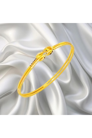 Leva Gold 22 Ayar Ajda Model Aşk Düğümü Bilezik 15 Gr