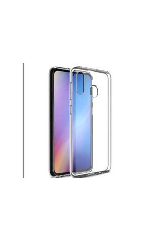 Samsung Uyumlu Galaxy A20 Kılıf Zore Süper Silikon Kapak Renksiz