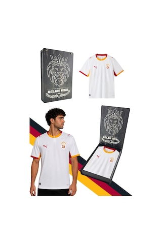 Gs Frm 042 785002 Galatasaray Orjinal Lisanslı Puma 2026/2027 Alternatif Beyaz Forma Lazer Kutu Hediyeli