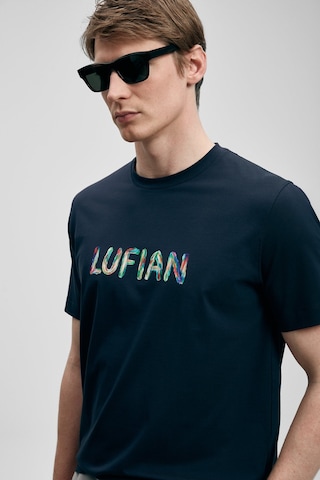 Lufian Surge Erkek T-shirt 111020317 Lacivert