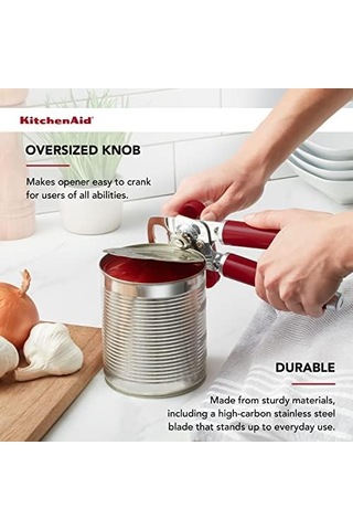 Klasik Çok İşlevli Konserve Açacağı, 21 Cm, Empire Red Diğer