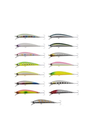 Power Line Minnow 02 80f Kurşun Arkası Maket Balık