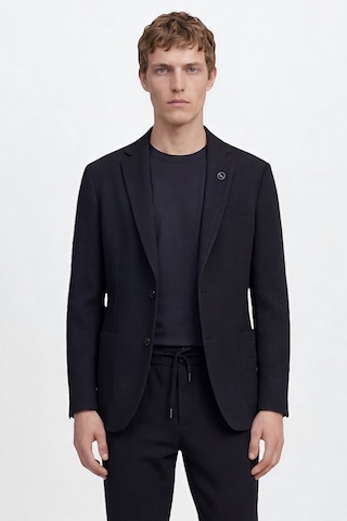 Altınyıldız Collectıon Erkek Lacı Slim Fit Dar Kesim Mono Yaka Torba Cepli Gofre Desenli Esnek Takım Elbise