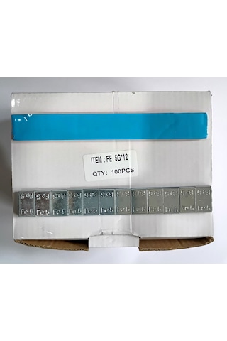 Yapıştırma Balans Kurşunu, Mavi Bantlı, 100 Adet/pk,4 Paket 24k