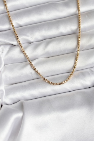 Clariss 14k Gold Renk Kaplama Zincir Model Cm Kadın Kolye Çok Renkli