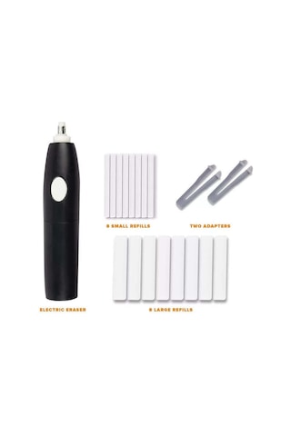 Hobi Market Art Pilli Silgi + 16 Adet Silgi Yedeği