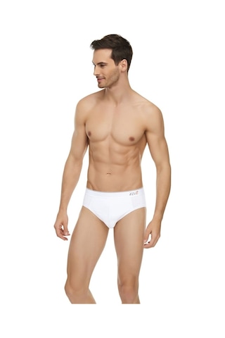 3'Lü Tutku Elit Likralı Kemerli Kom Pamuk Slip Erkek Külot