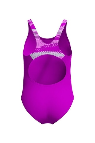 Speedo Hyperboom Splice Muscleback Jf Pink Kız Çocuk Mayosu 8-00372918627 Pembe