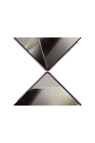 Samsung Galaxy Uyumlu Z Fold 6 Kılıf Novatech Sert Kıpta Kılıf Gri
