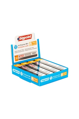 Bigpoint Kalem Ucu 0.5mm Hb 75mm 24'lü Tüp X 12 Tüp