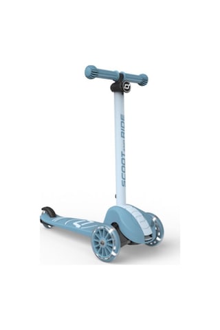 Scoot And Ride Highwaykick 3s Çocuk Scooterı, Steel - Led Tekerlekli, Katlanabilir Ve Ayarlanabilir
