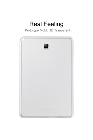 Galaxy Uyumlu Tab İçin A 8.0 T350 0.75mm Ultratin Dış Dışında Buzlu Tpu Yumuşak Koruyucu Kılıf