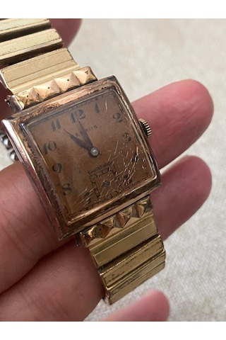 Benrus 25 mm Çelik Kordon Vintage Kadın Kol Saati 2. El