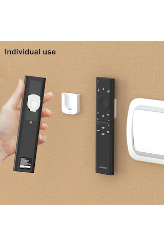 2 Adet Manyetik Kumanda Telefon Eşya Tutucu Mıknatıslı - Çocuk Güvenlik Aparatı