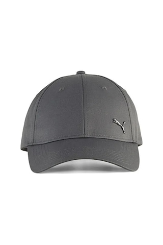 Puma Ess Metal Cat Bb Cap Şapka 02599409 Gri Gri
