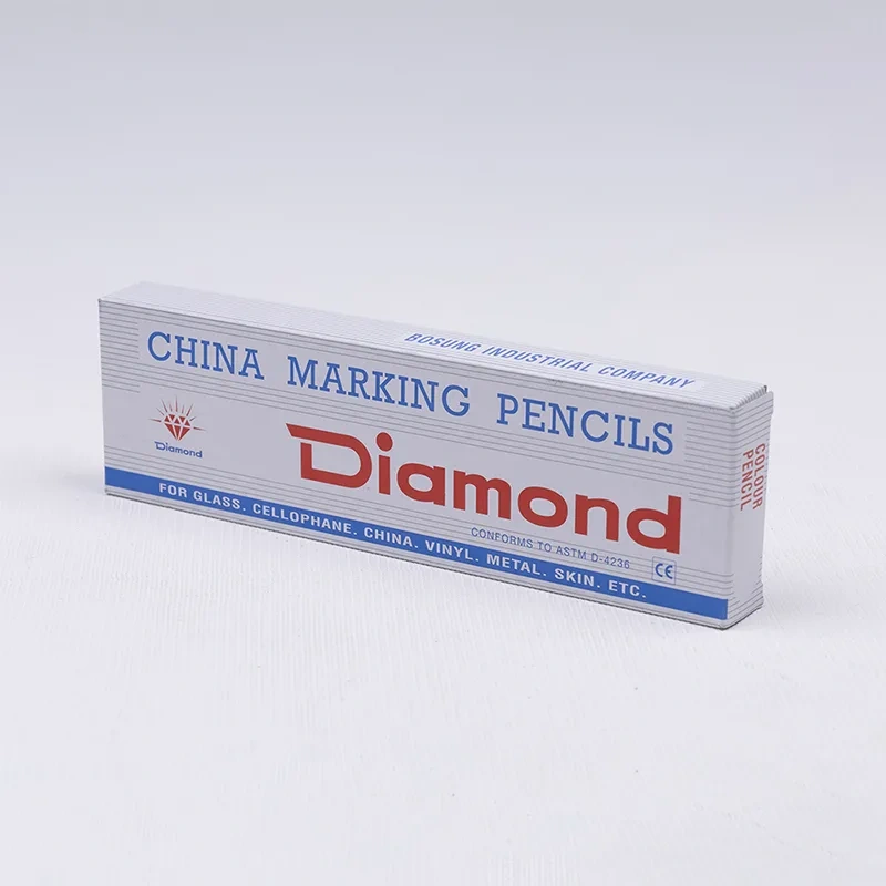 Diamond İpli Mumlu İşaretleme Kalemi 12 Adet Mavi