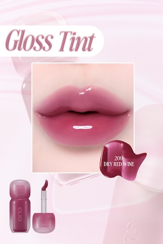Pigmentli, Parlak Bitişli Dolgunlaştırıcı Lip Gloss Clıo Volumate Gloss 209 Dry Red Wine