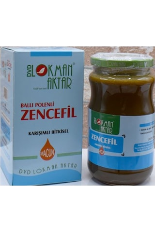 Lokman Aktar Ballı Pollenli Zencefil Karışımlı Bitkisel Macun 420 G
