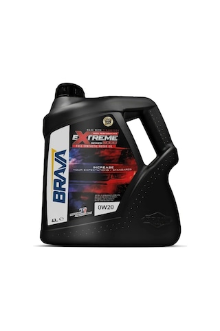Brava Extreme 9000 0W20 Full Sentetik Motor Yağı 2 x 4 L