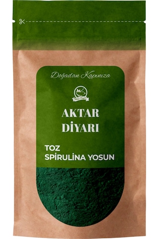 Spirulina Toz Yosun 100 Saf 100 Gr Aktar Diyarı Diğer