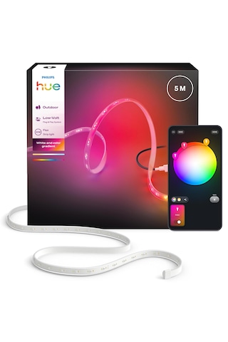 Philips Hue Flux Gradient Outdoor Led Şerit 5m Çok Renkli