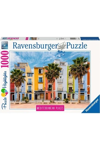Ravensburger 1000 Parça İspanya Renkli Evler Puzzle 149773