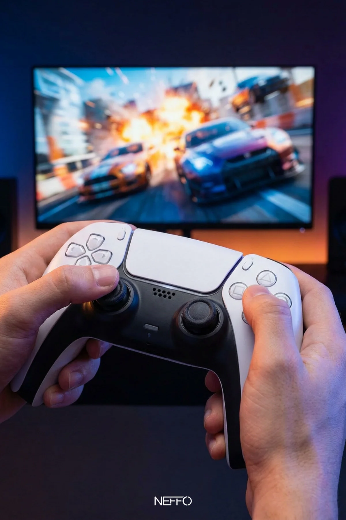 Ps5 Dualsense Oyun Kolu Joystick Playstation 5 Tam Uyumlu Muadil 1 Adet