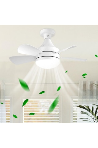 Trendooze Yatak Vantilatörü Tavan Suntek Restoran Odası Magideal Işıklı İçin Ev Hq Beyaz