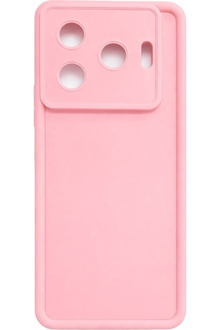 Tecno Camon 30 Pro 5g Cl8 Uyumlu Kamera Çıkıntılı Mat Silikon Telefon Kılıfı Pembe