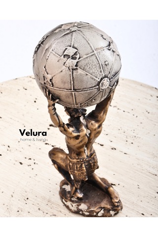 Atlas Biblo & Heykel & Büst & Figür