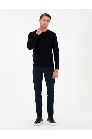 Pierre Cardin Erkek Lacivert Jean Pantolon 50295844-vr033 Lacivert