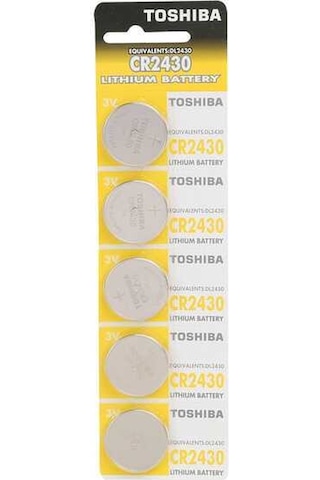 Toshiba Cr 2430 Lithium 5'li Pil