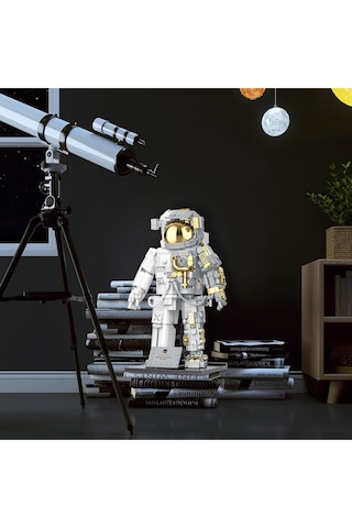Uzay Astronotu Yapım Seti, Esnek Yapı Blokları, Sergileme Modeli, 899 Parça